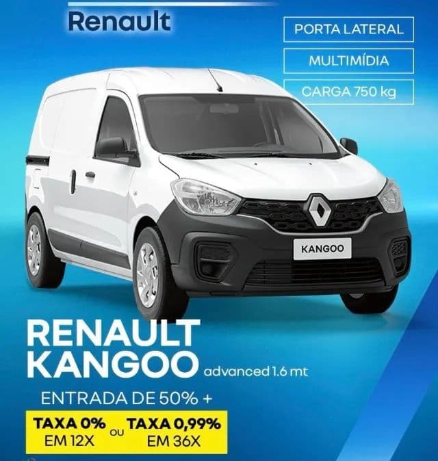 Renault Kangoo Advanced 1.6 16V Flex Mec. 2027
