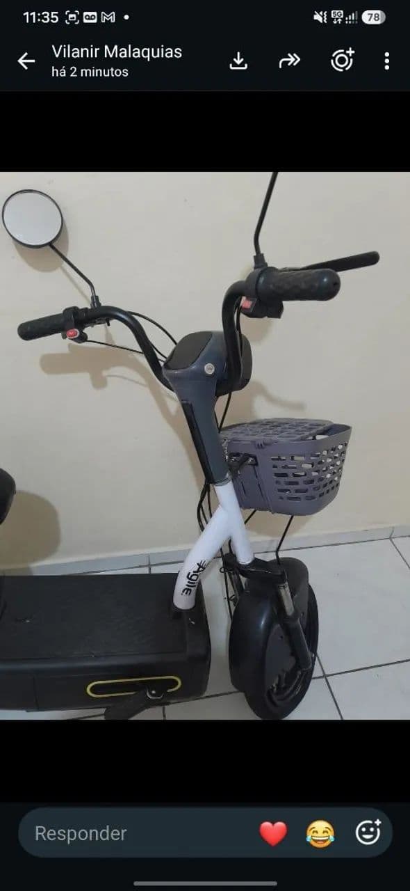 Bicicleta elétrica 