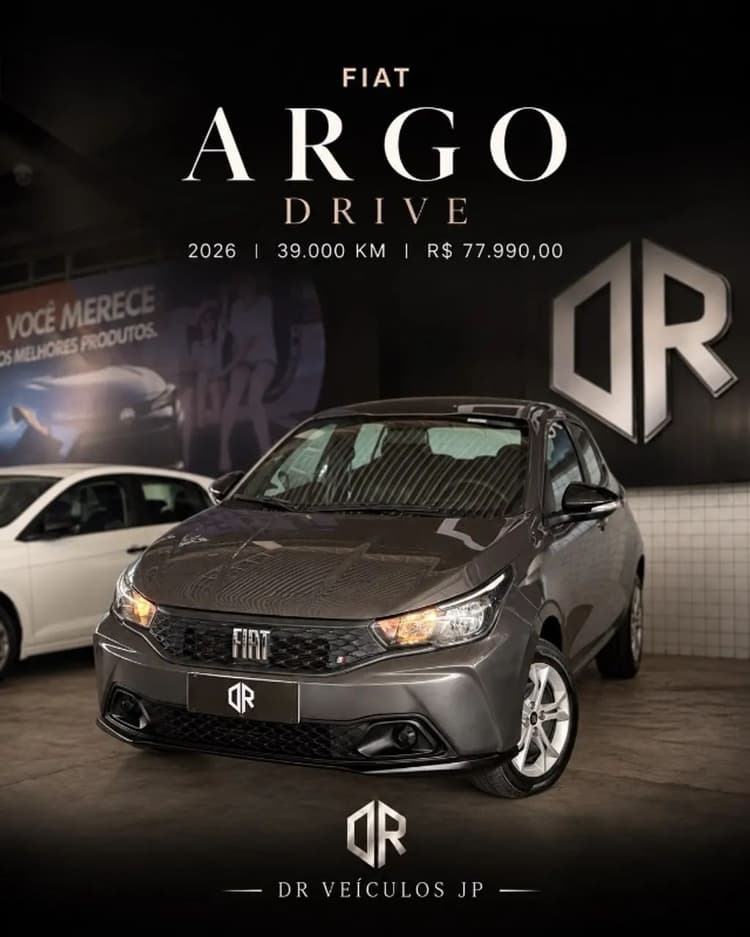 Fiat Argo Drive 1.0 6V Flex 2026