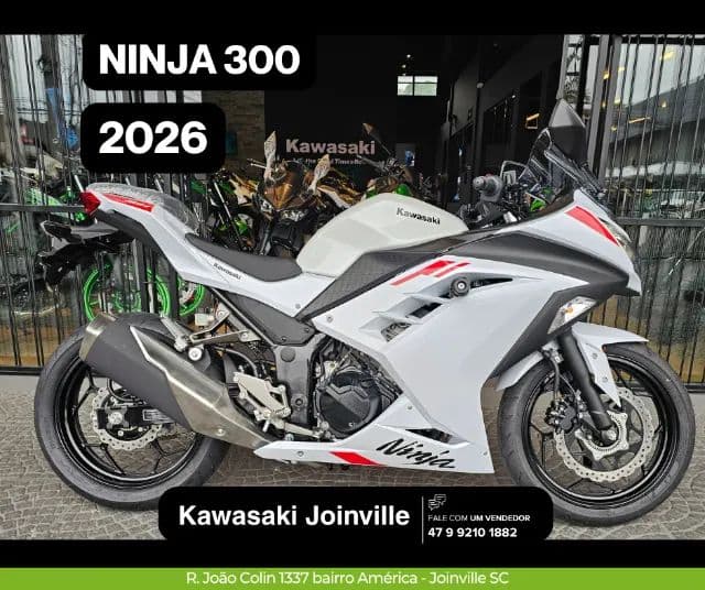 NINJA 300 -ZERO KM 