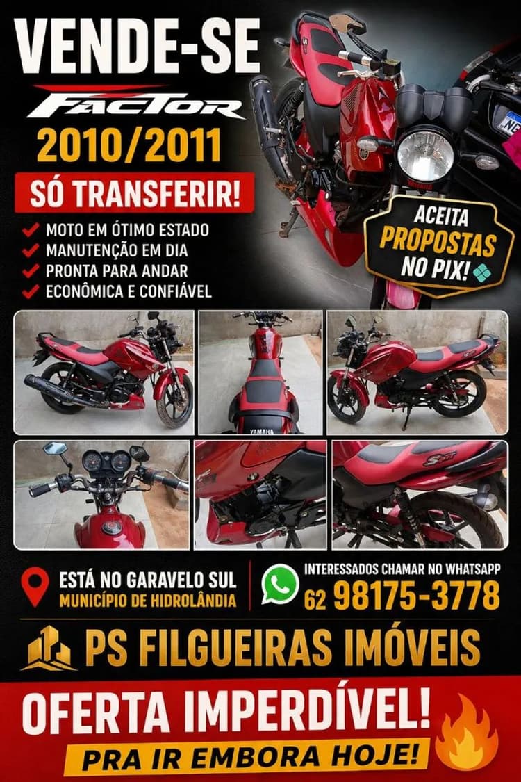 Vende-se factor