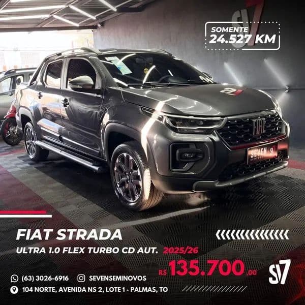 Fiat Strada Ultra 1.0 Flex Turbo CD Aut. 2026