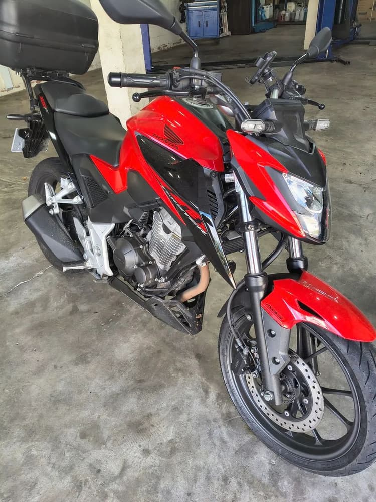  CB 300 Twister.  Flex