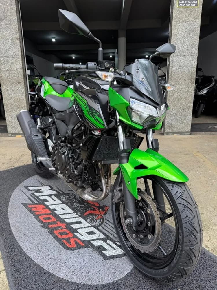 KAWASAKI Z400 2020 IMPECÁVEL - NA MARINGÁ MOTOS