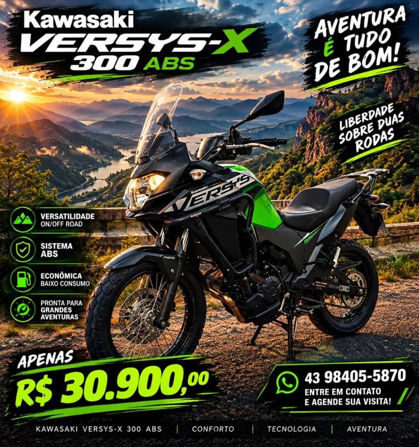 VERSYS 300 COM ABS