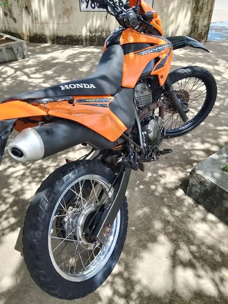 Motocicleta conservada 