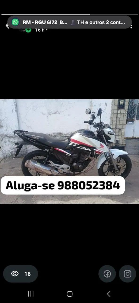 Disponível  ALUGA-SE 