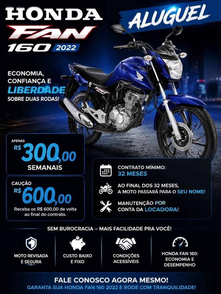 Honda CG 160 flex 