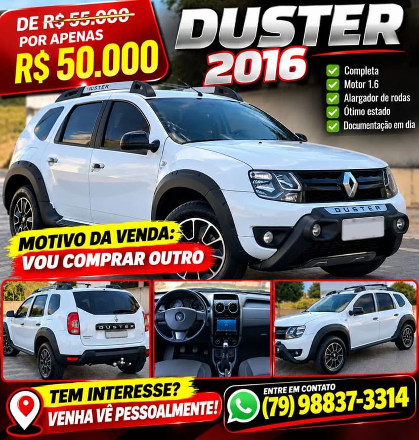 Renault Duster Expression 1.6 Hi-flex 16V Mec. 2016