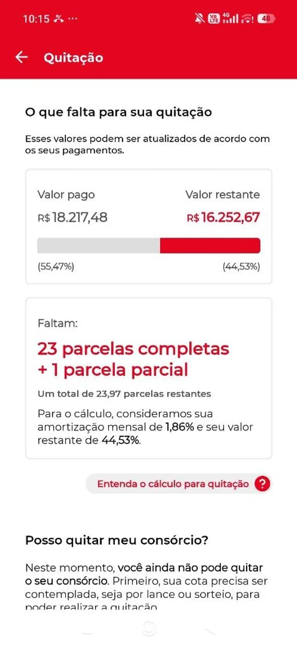 XRE 190 passando consórcio 