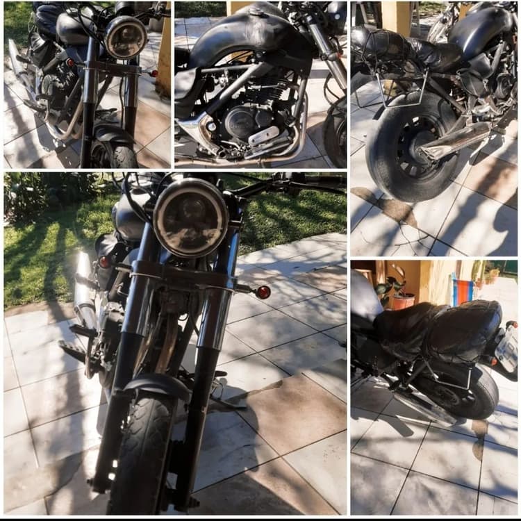 Moto custom amazonas