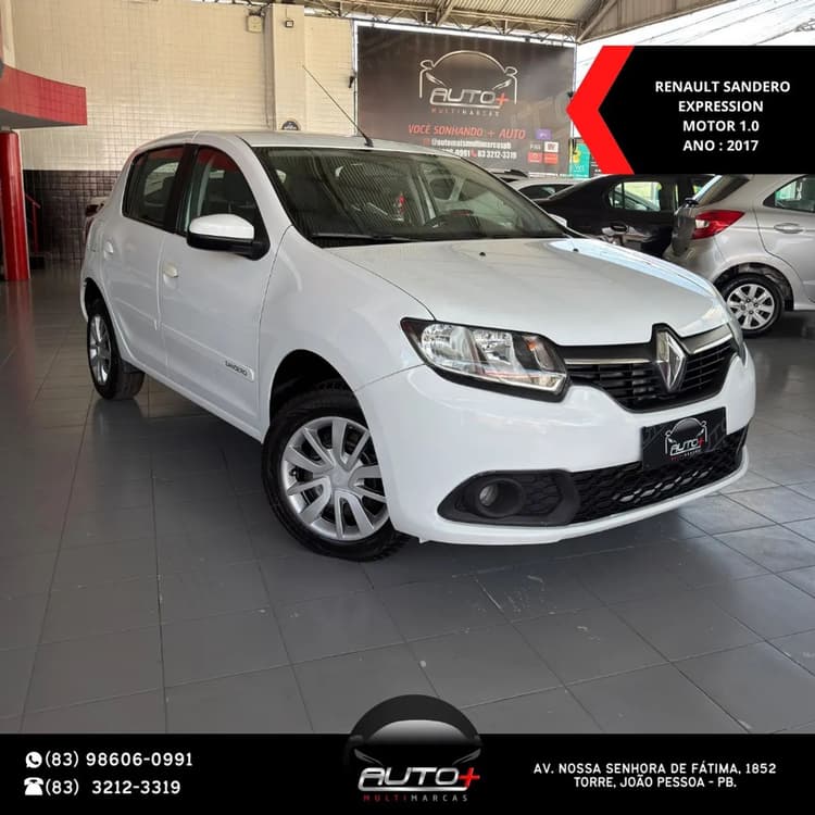 Renault Sandero Expression Flex 1.0 12V 5P 2017