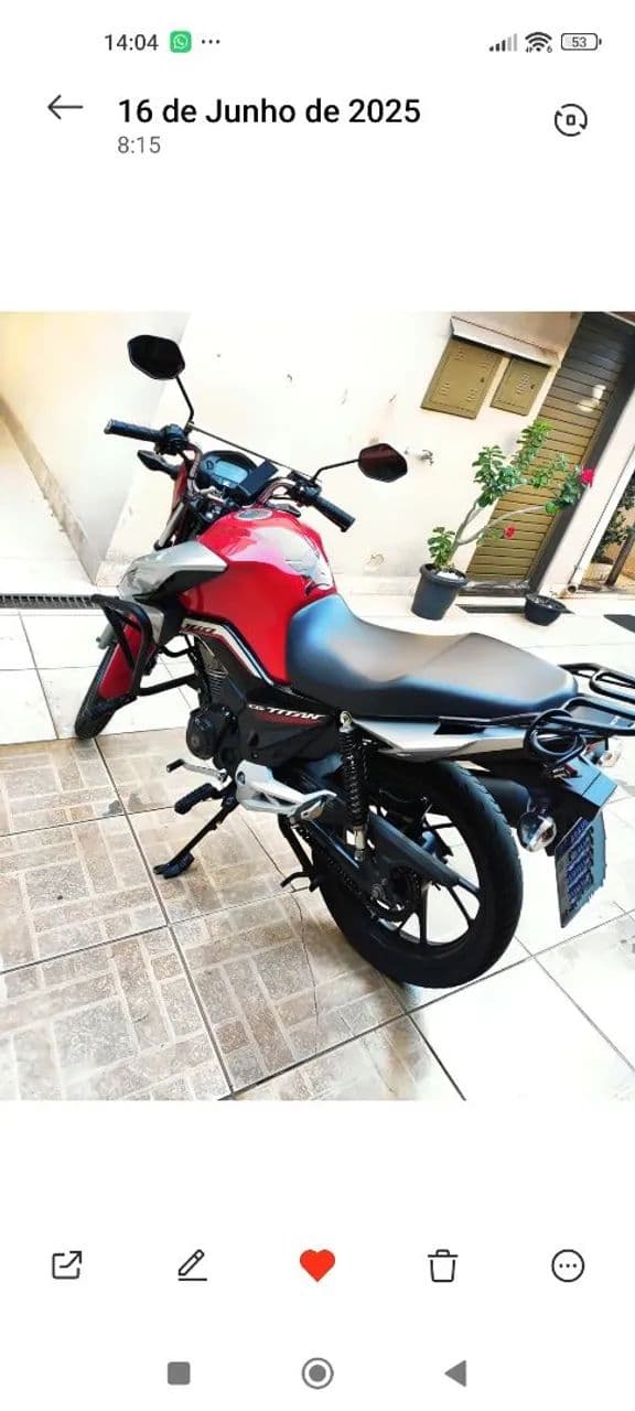 Titan 160 muito conservada 