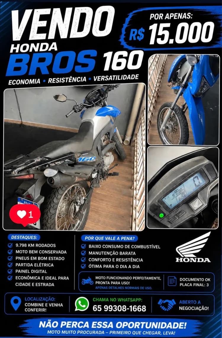 VENDO BROSS 160