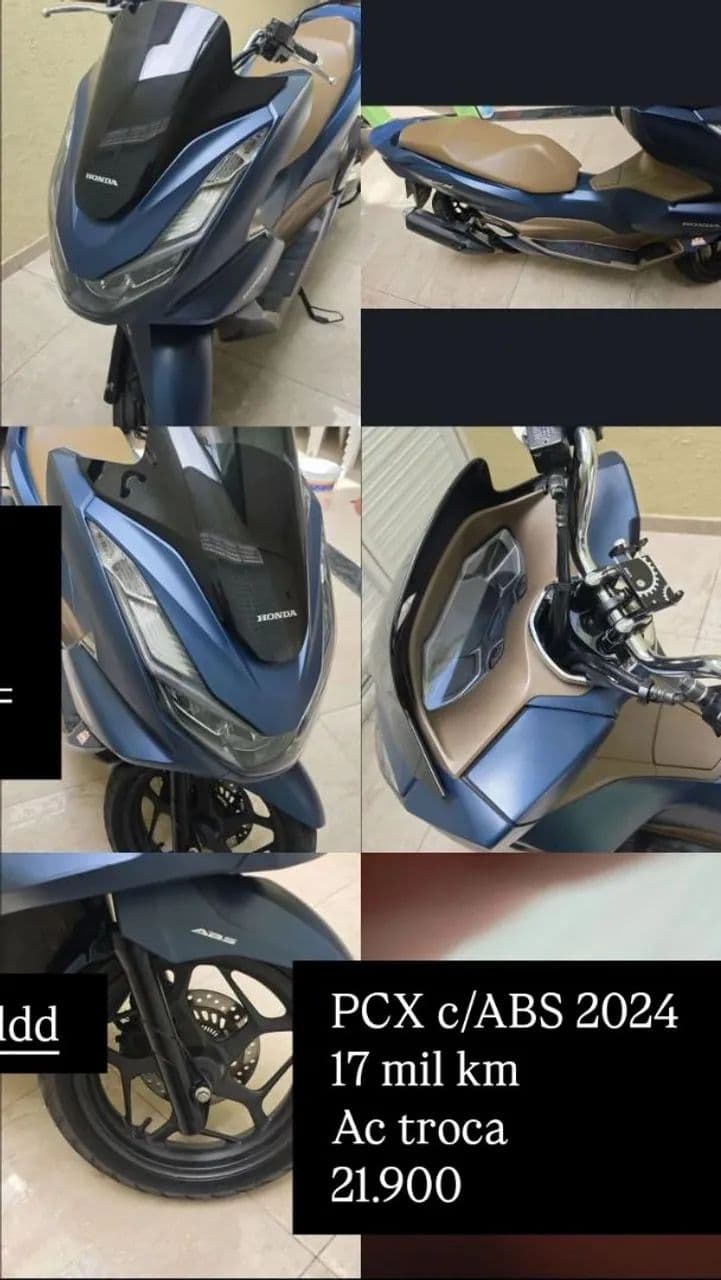 PCX DLX com ABS 2024 