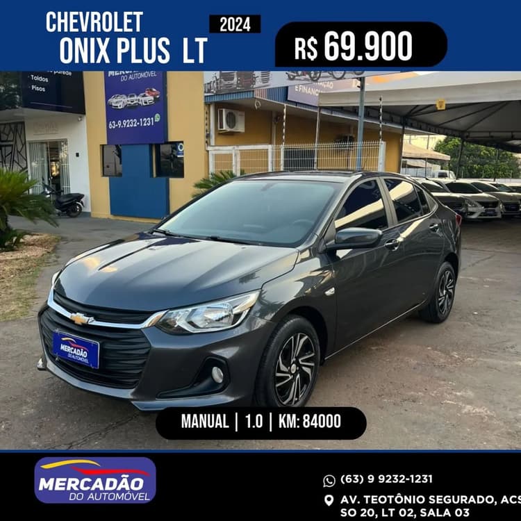 Chevrolet Onix Plus LT 1.0 12V Flex Mec. 4P 2024