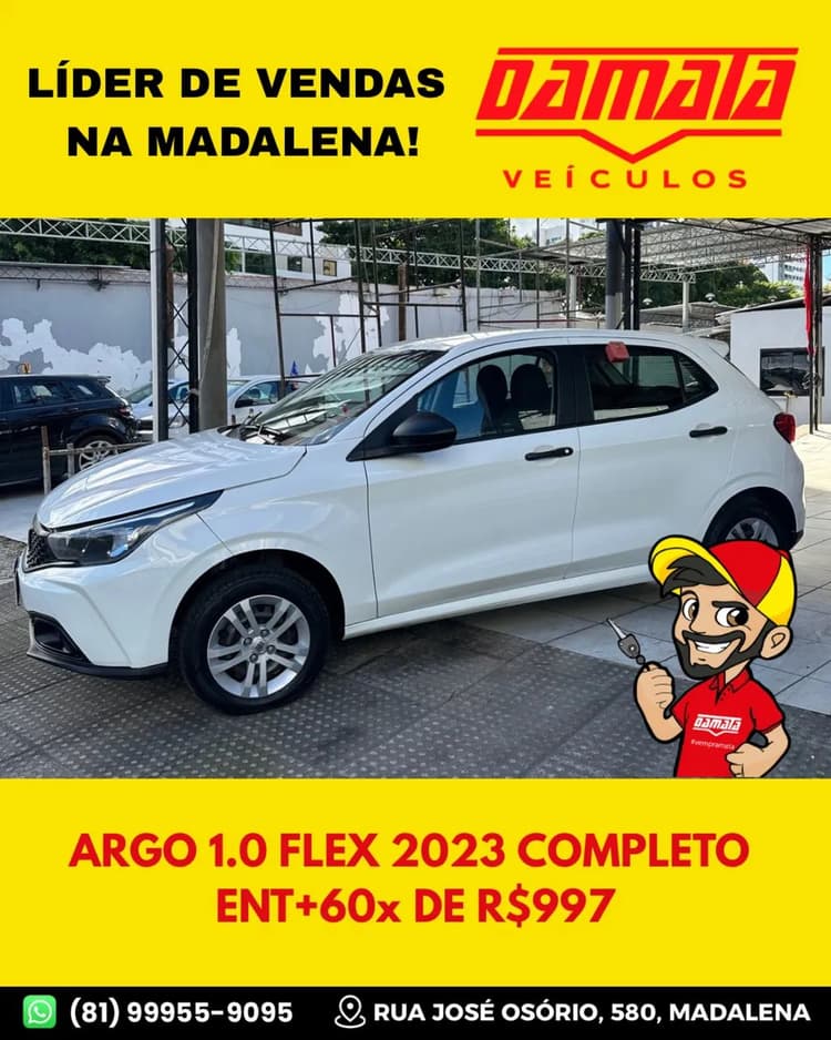 Fiat Argo 1.0 6V Flex. 2023