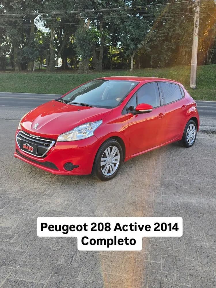 Peugeot 208 Active/active Pack 1.5 Flex 8V 5P 2014