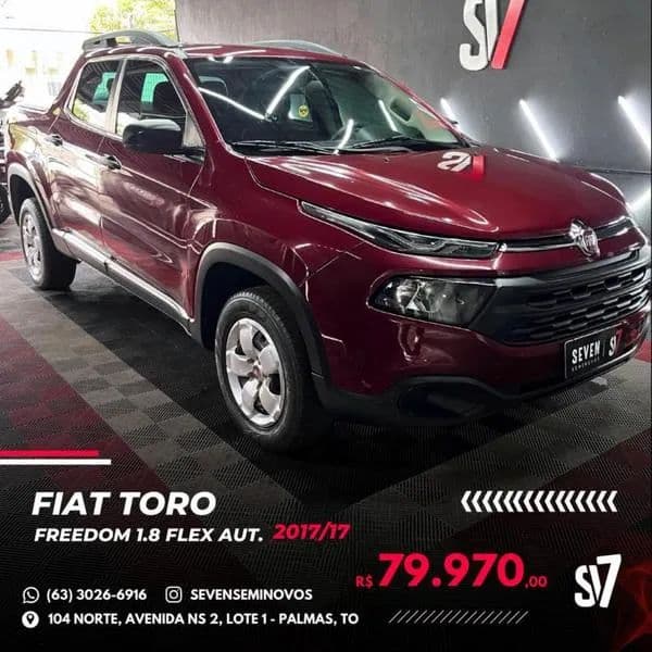 Fiat Toro Freedom 1.8 16V Flex Aut. 2017