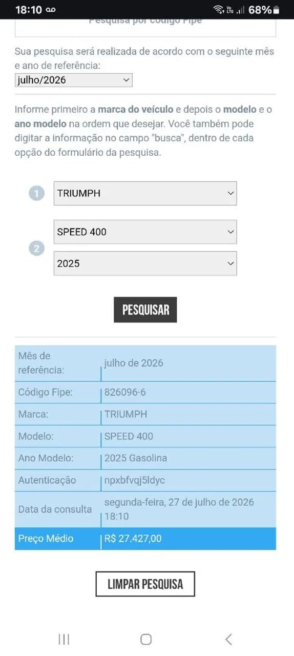 Triumph Speed 400