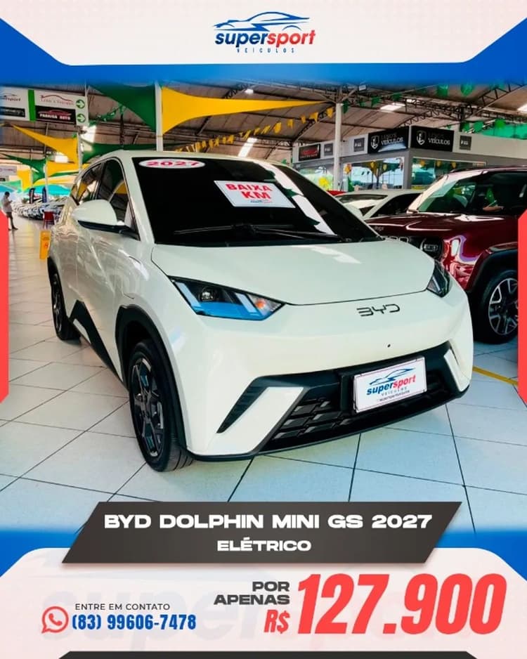 BYD Dolphin Mini (Elétrico) 2027