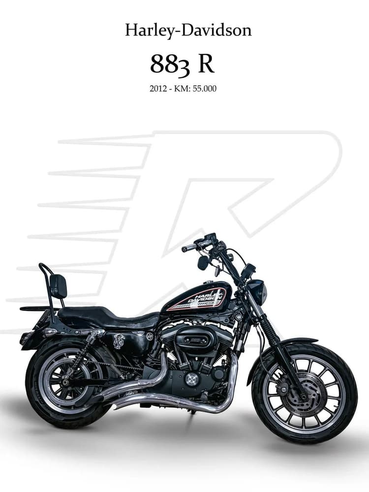 HARLEY DAVIDSON 883R - 2012