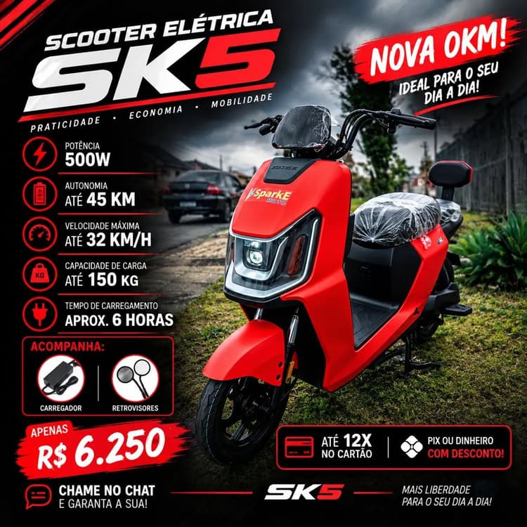 Scooter elétrica 