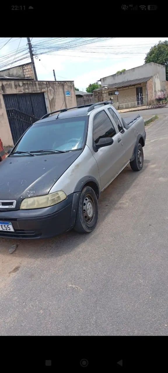Fiat Strada Working 1.5 MPI 8V CE (álcool) 2002