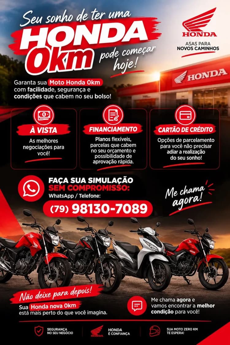 Garanta já sua moto 