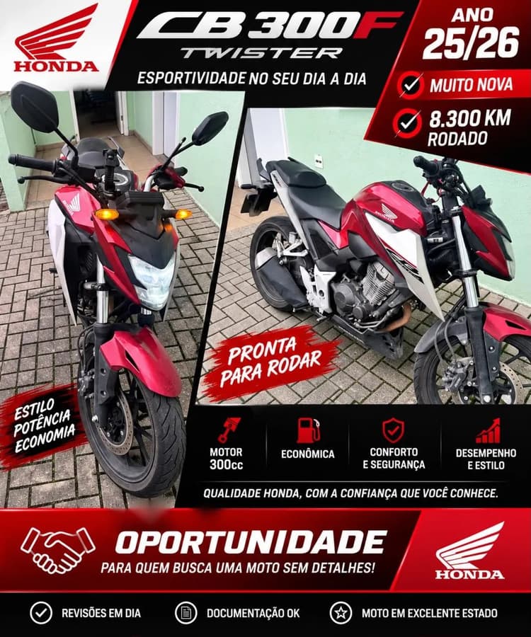 Moto muito Nova 