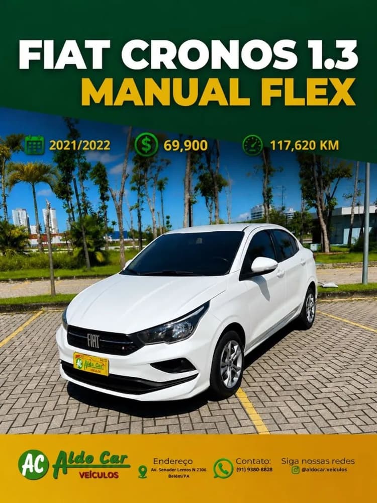 Fiat Cronos 1.3 8V Flex 2022