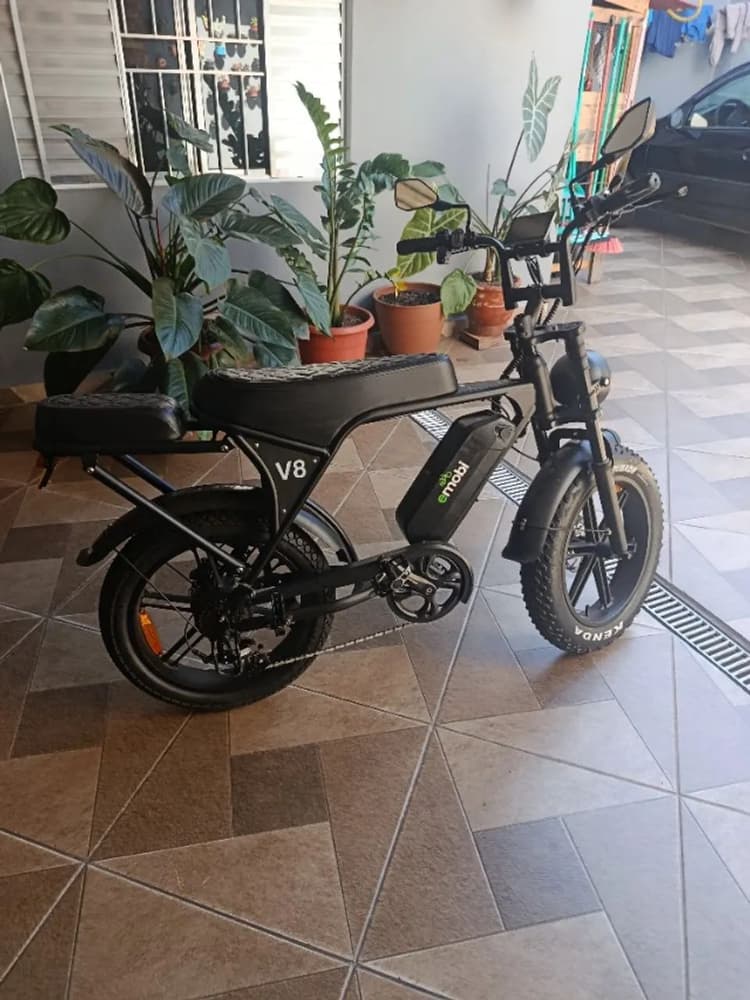 Bicicleta eletrica v8 