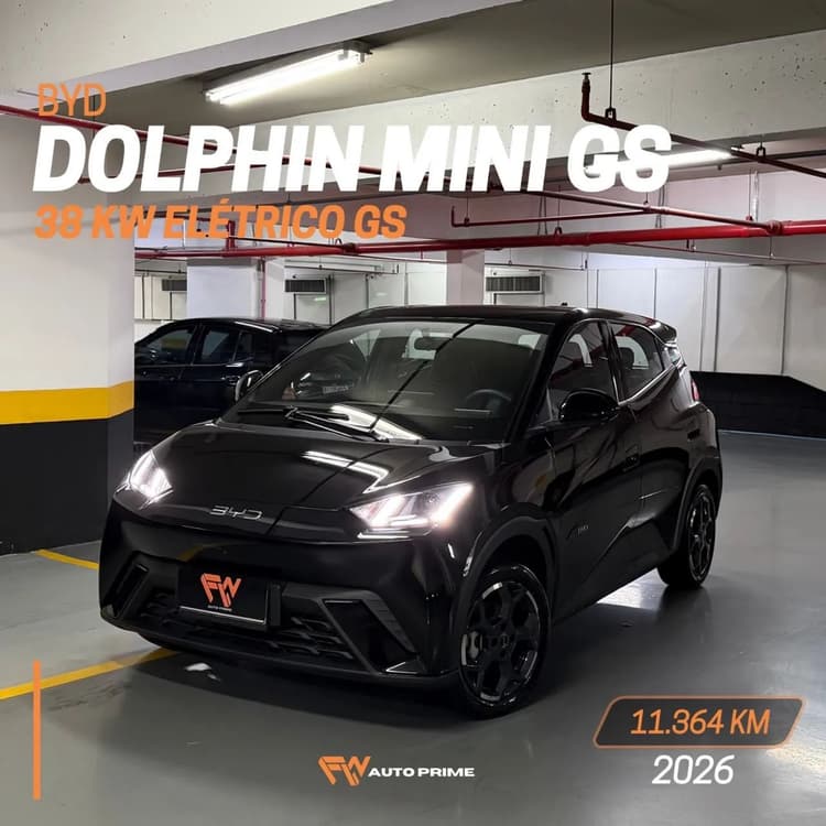BYD Dolphin Mini (Elétrico) 2026