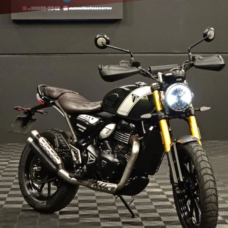  Triumph Scrambler 400X 2024 Verde