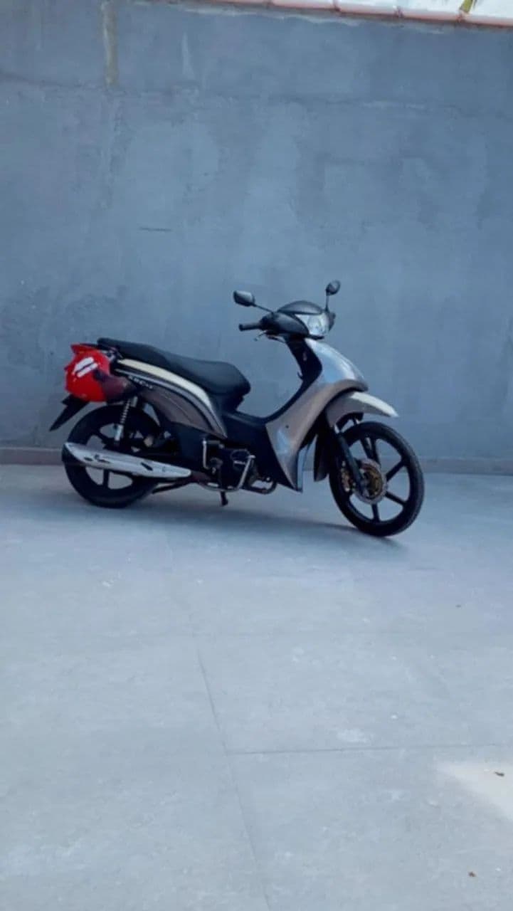 Moto funcionando 