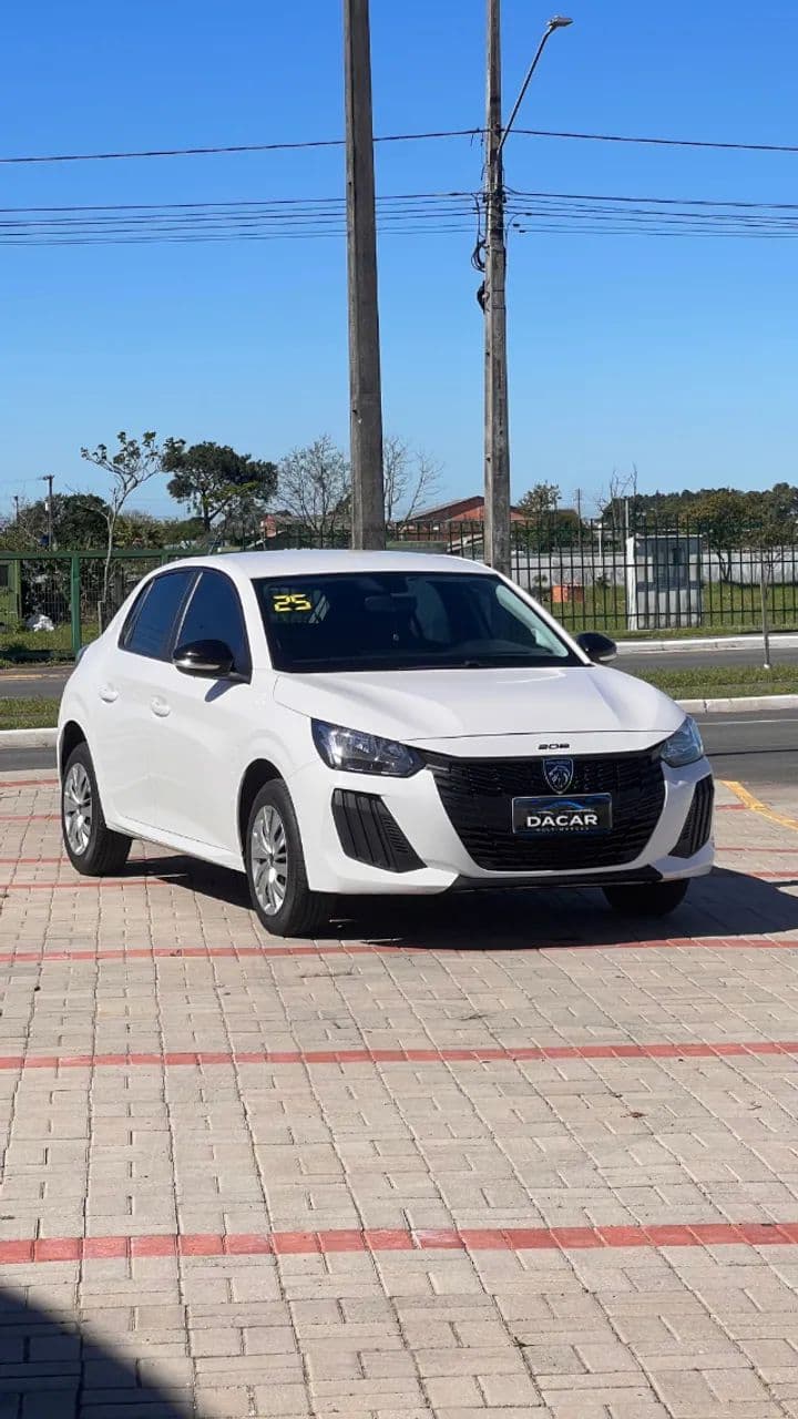 Peugeot 208 Active 1.0 Flex 5P Mec. 2025