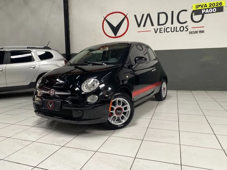 Fiat 500 Cult 1.4 Flex 8V EVO Dualogic 2012