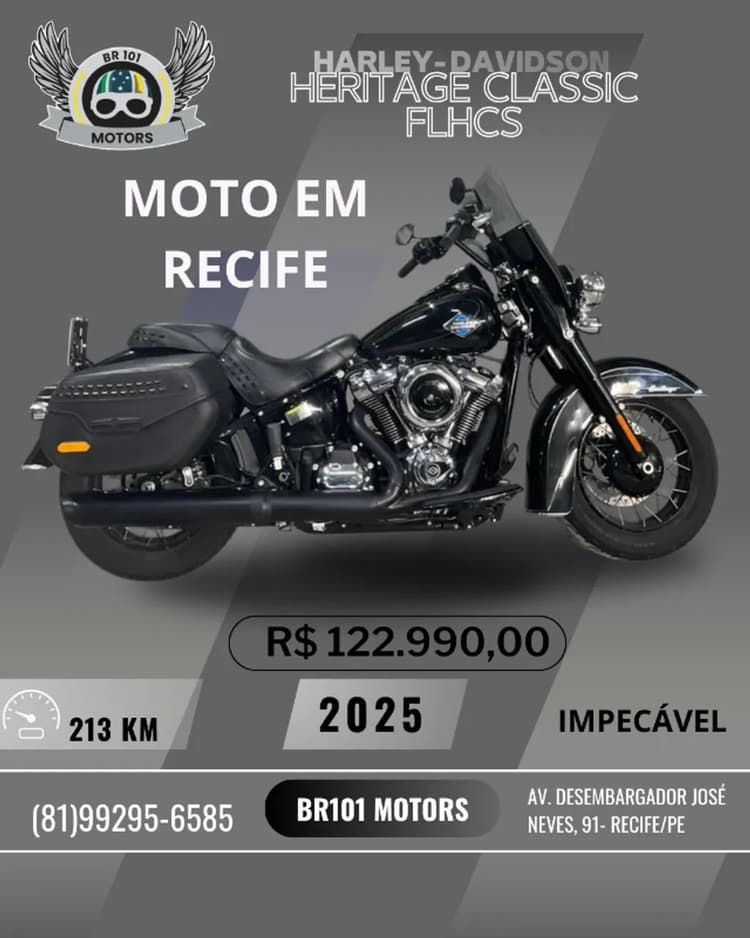 Heritage Softail Classic Flhcs 2025