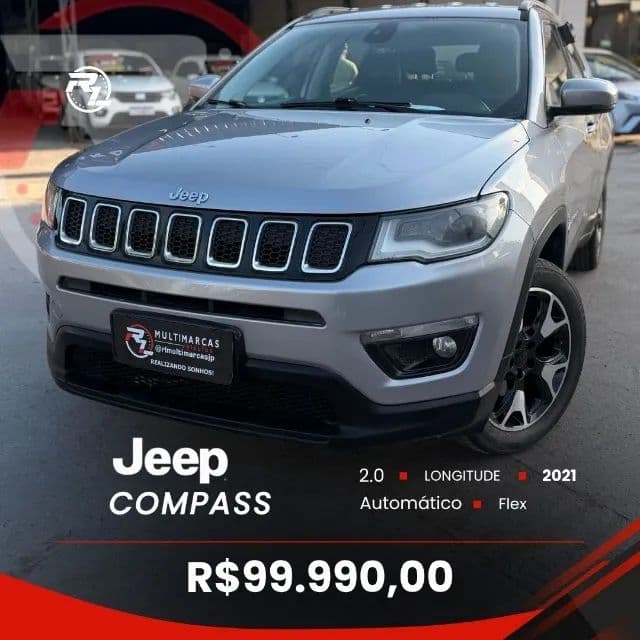 Jeep Compass Longitude 2.0 4X2 Flex 16V Aut. 2021