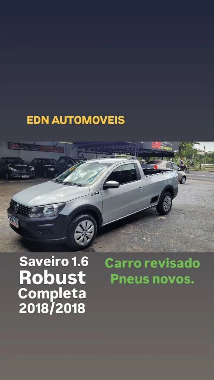 Volkswagen Saveiro Robust 1.6 Total Flex 8V 2018