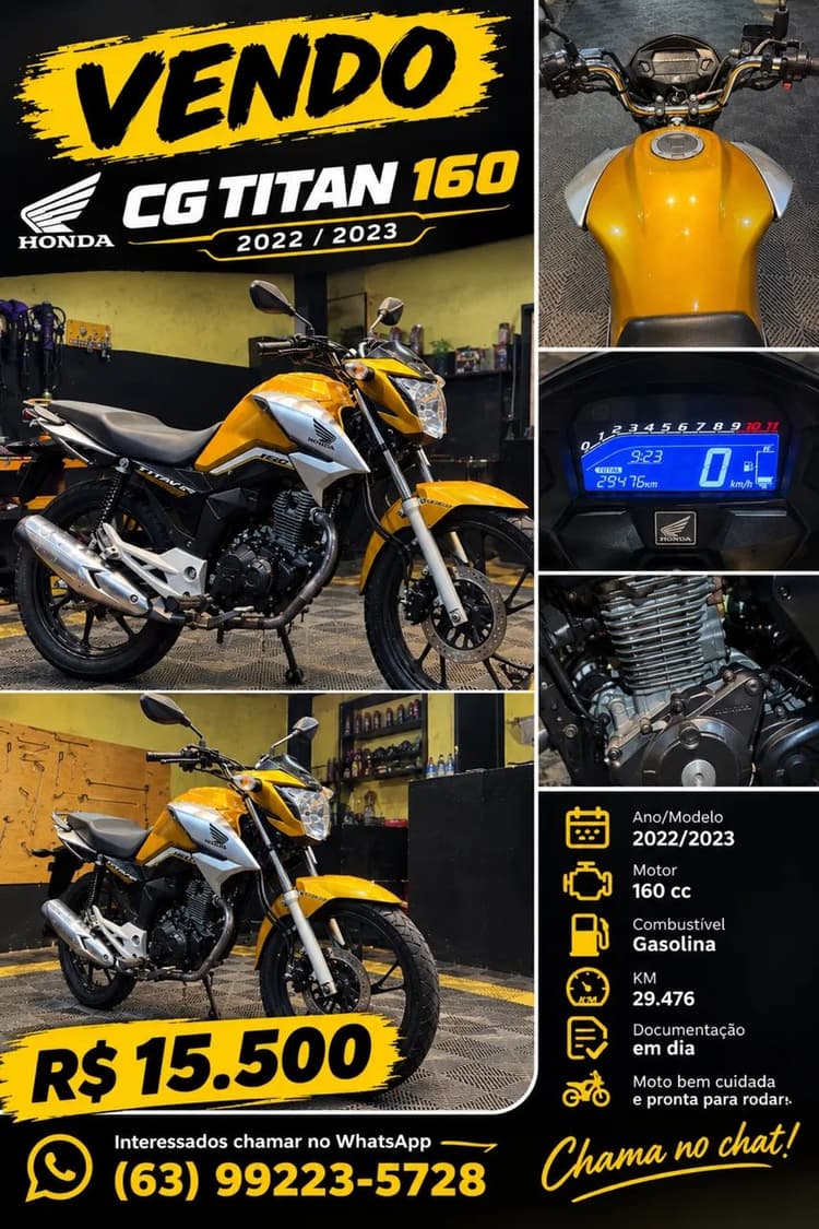 CG Titan 160 Vendo