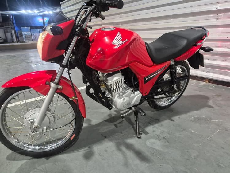 Honda Fan 125i com partida 