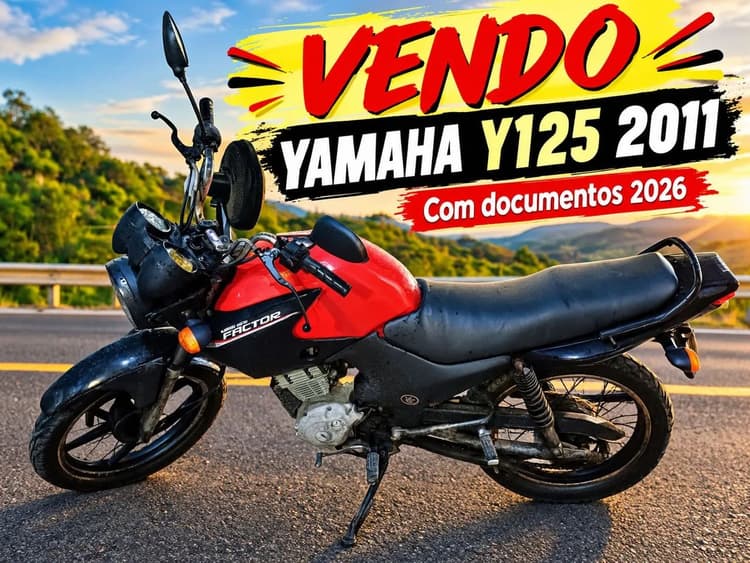 Yamaha 125 2011 com doc 2026
