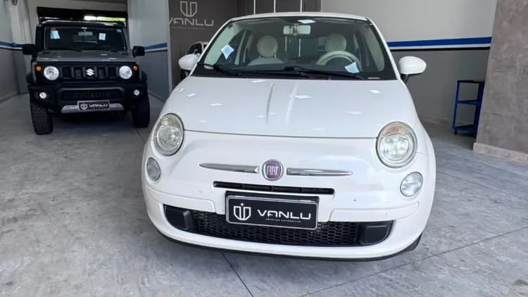 Fiat 500 Cult 1.4 Flex 8V EVO Dualogic 2012