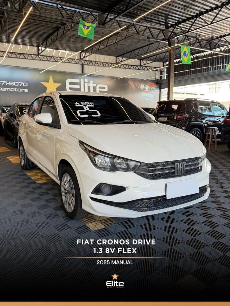 Fiat Cronos Drive 1.3 8V Flex 2025