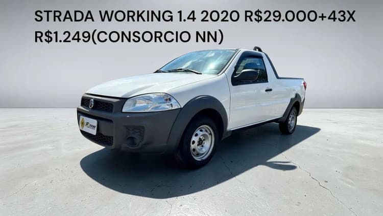 Fiat Strada Working 1.4 MPI Fire Flex 8V CS 2020