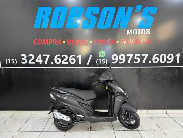Honda Elite 125c 2027 0km já documentada e emplacada 