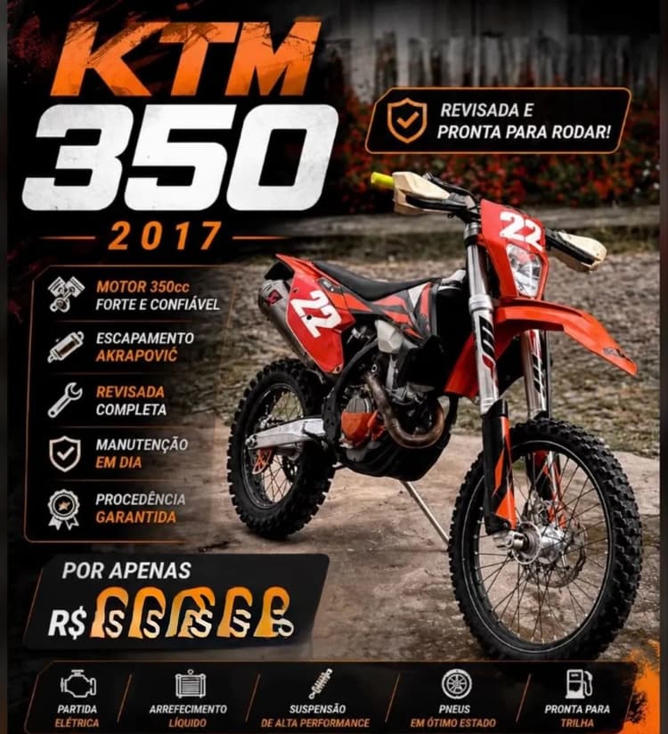 KTM 350 EXC 2017