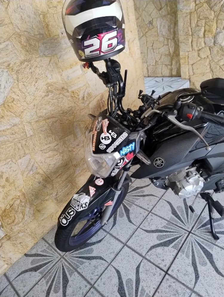 YAMAHA FACTOR 150 PRETA 2018