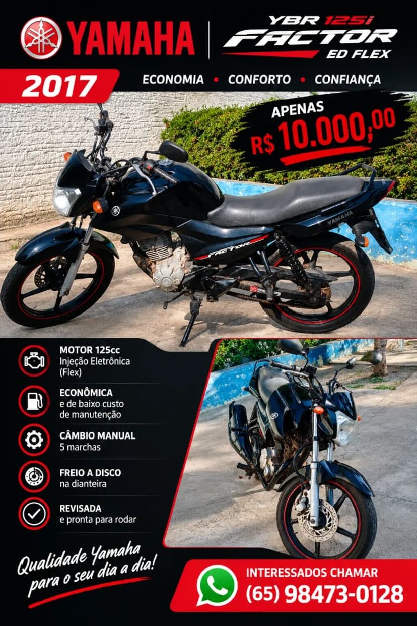 Yamaha Factor 125i ED 2017